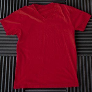 Red T-Shirt/Tee Shirt (Modal)